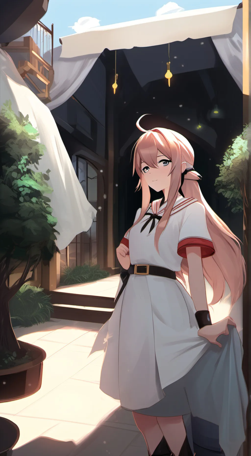 ai character: Ddlc gurls background