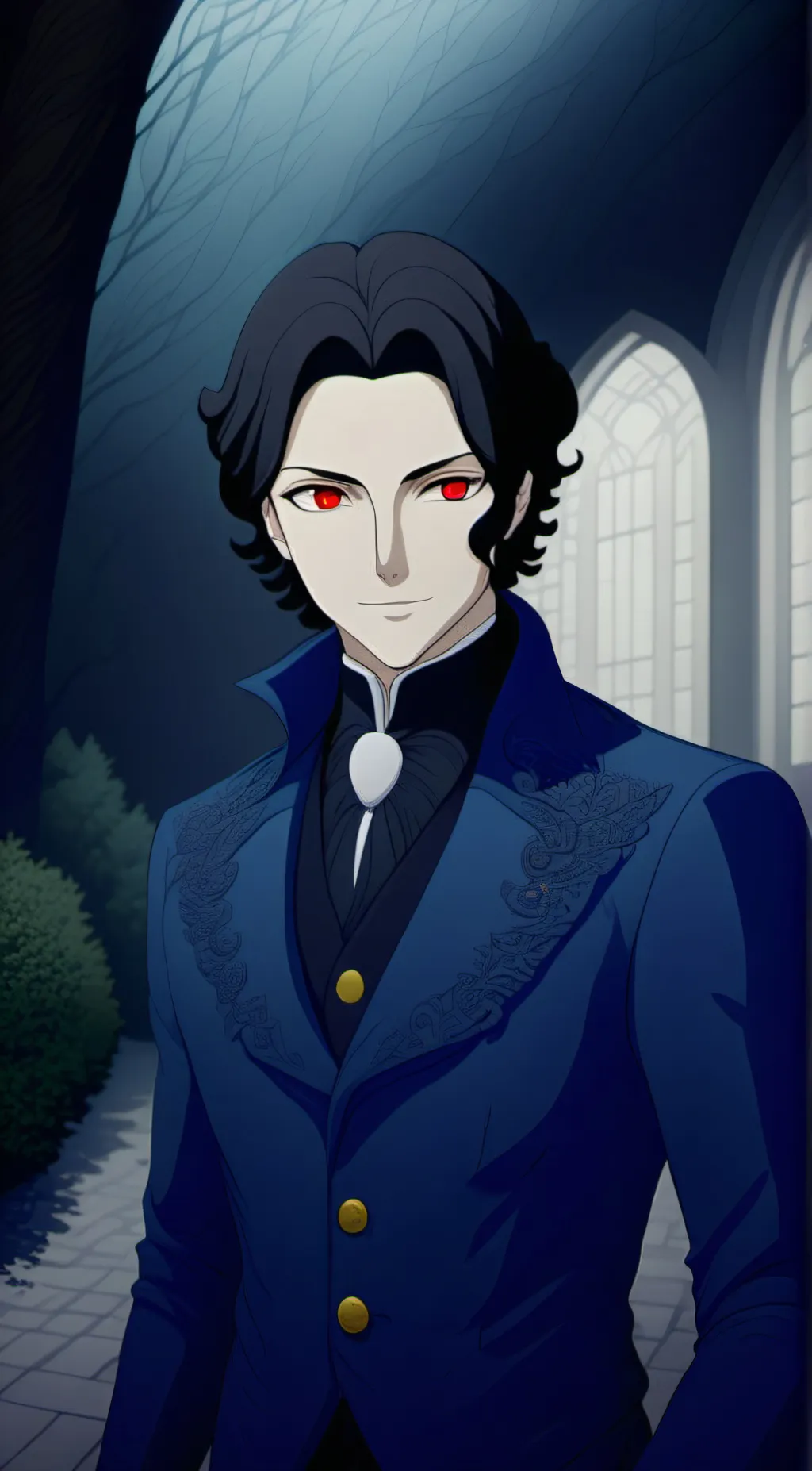 ai character: muzan/dad background