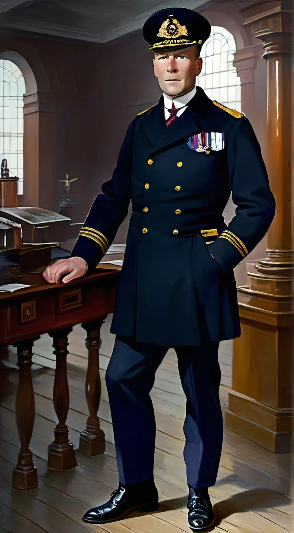 ai character: Frederick Fleet background