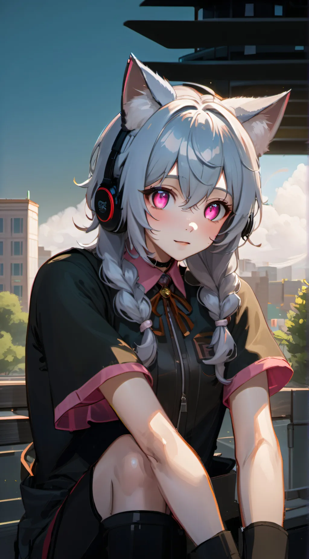 ai character: Sarah Nelson background