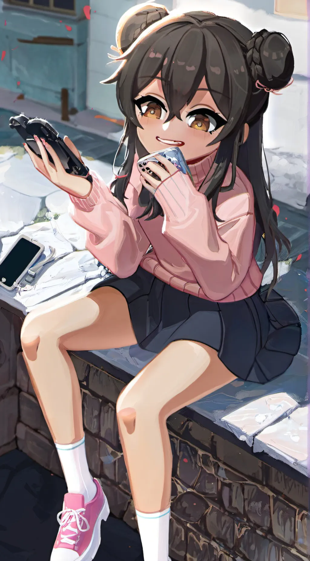 ai character: Alease N/E background