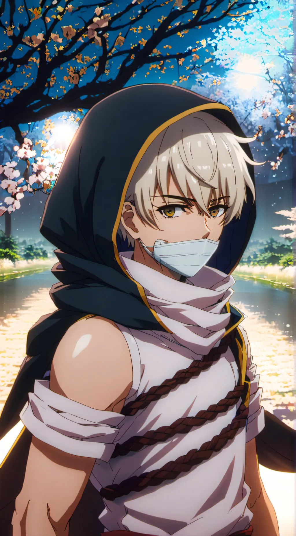 ai character: Toge Inumaki background