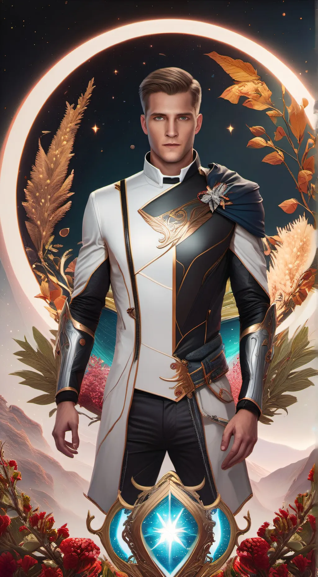 ai character: Leo background