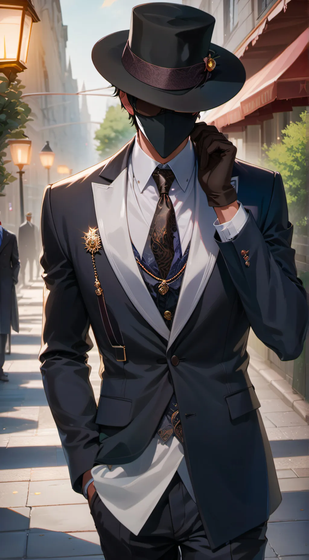 ai character: Lupin background