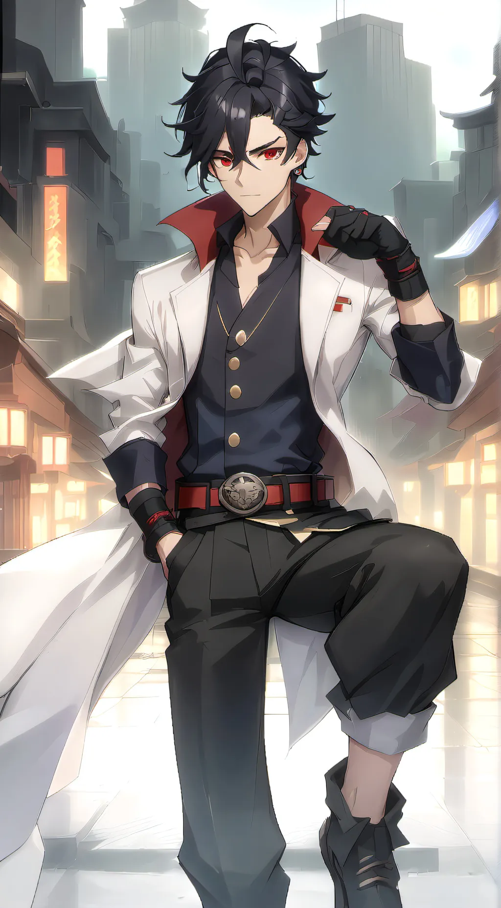 ai character: ian  background