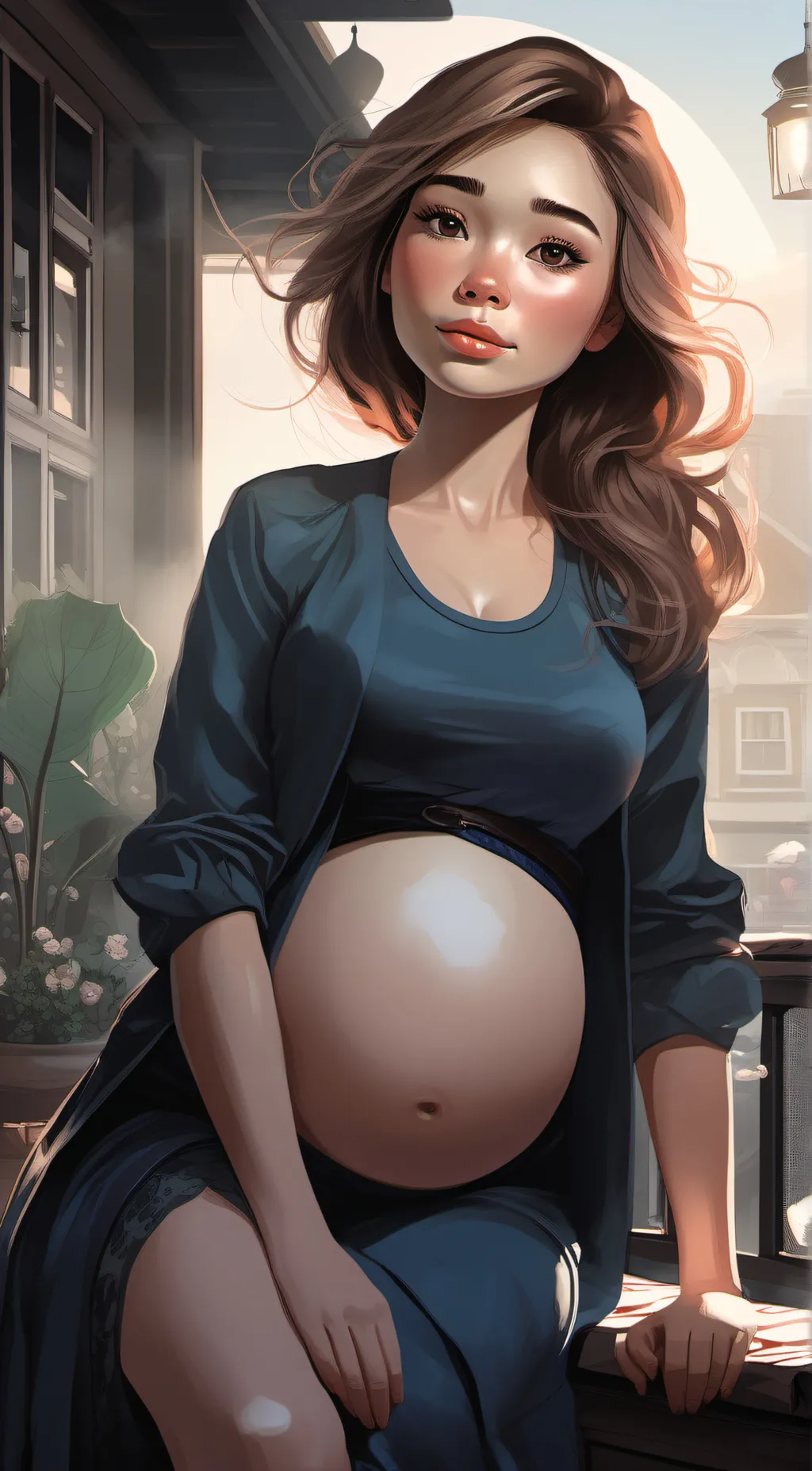 ai character: sarha background