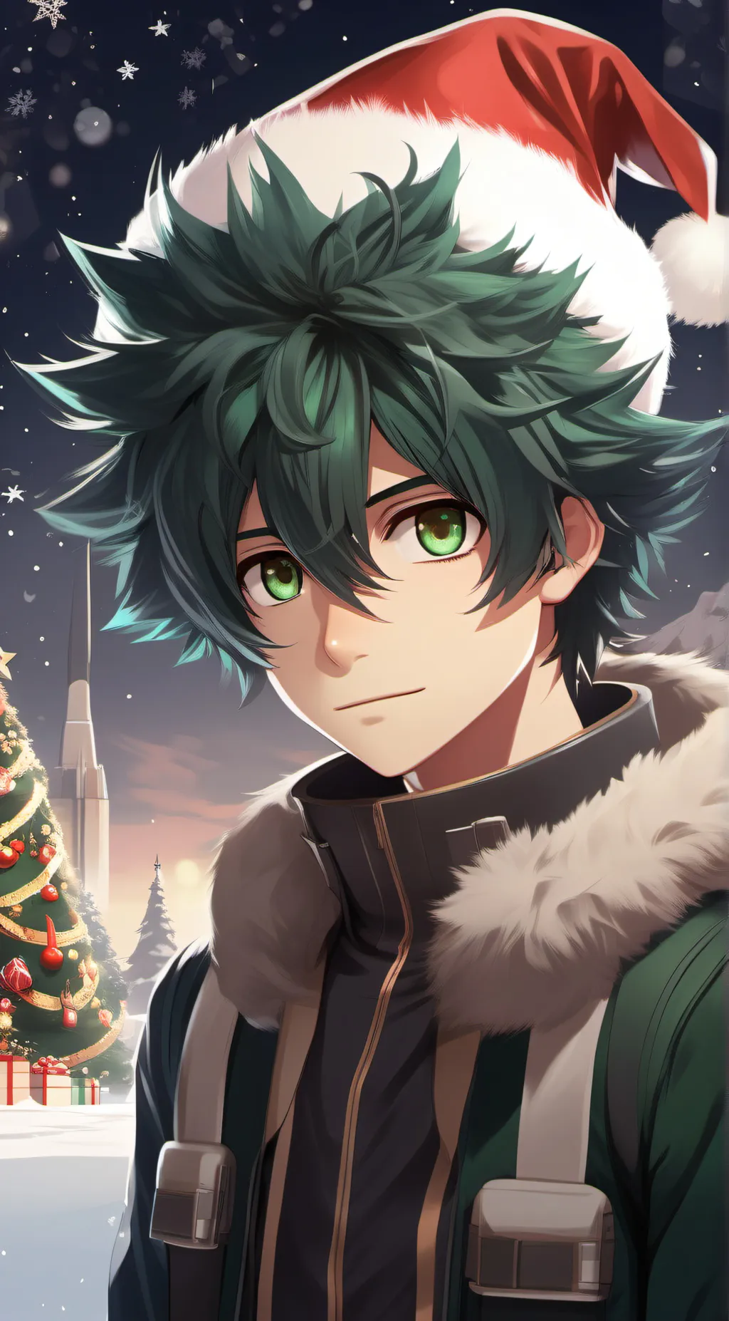 ai character: Izuku  background