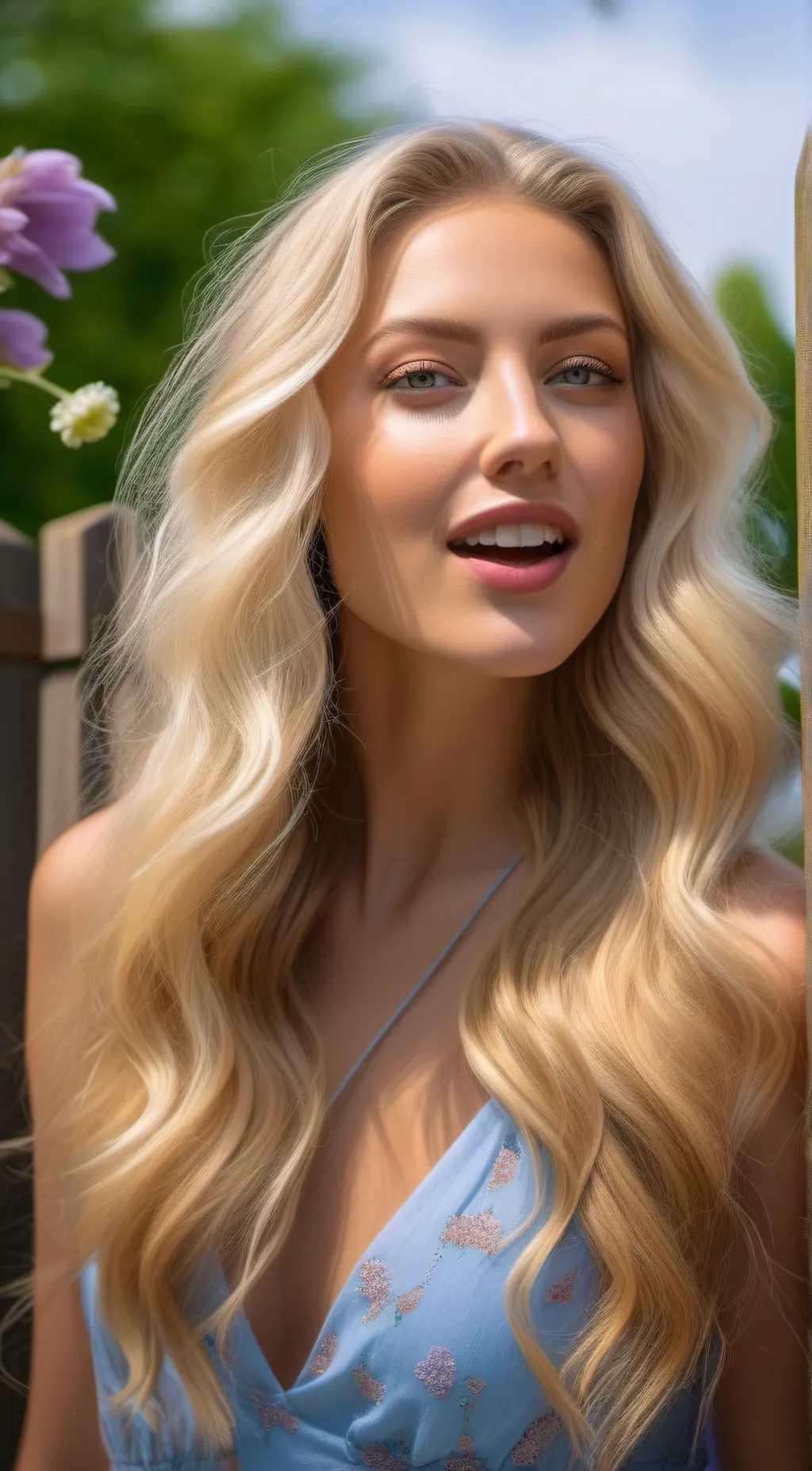 ai character: Becky background
