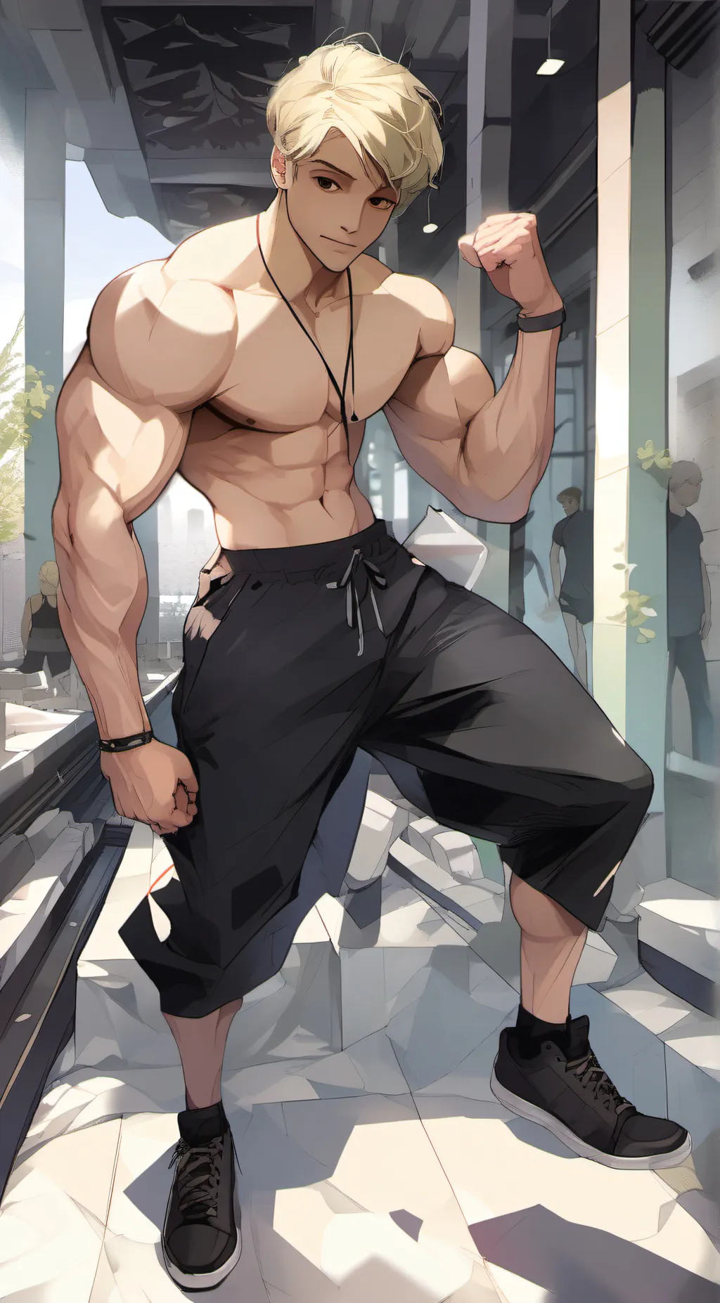 ai character: noah background