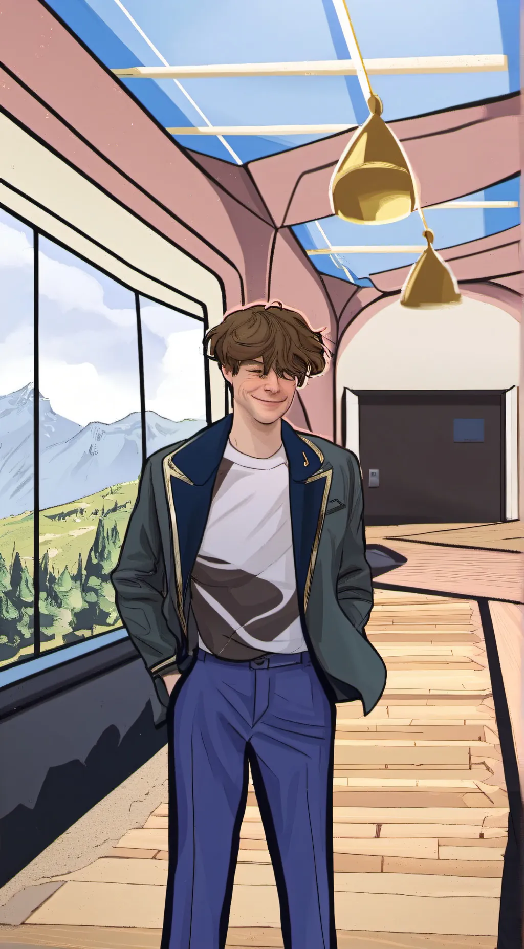 ai character: Charlie background