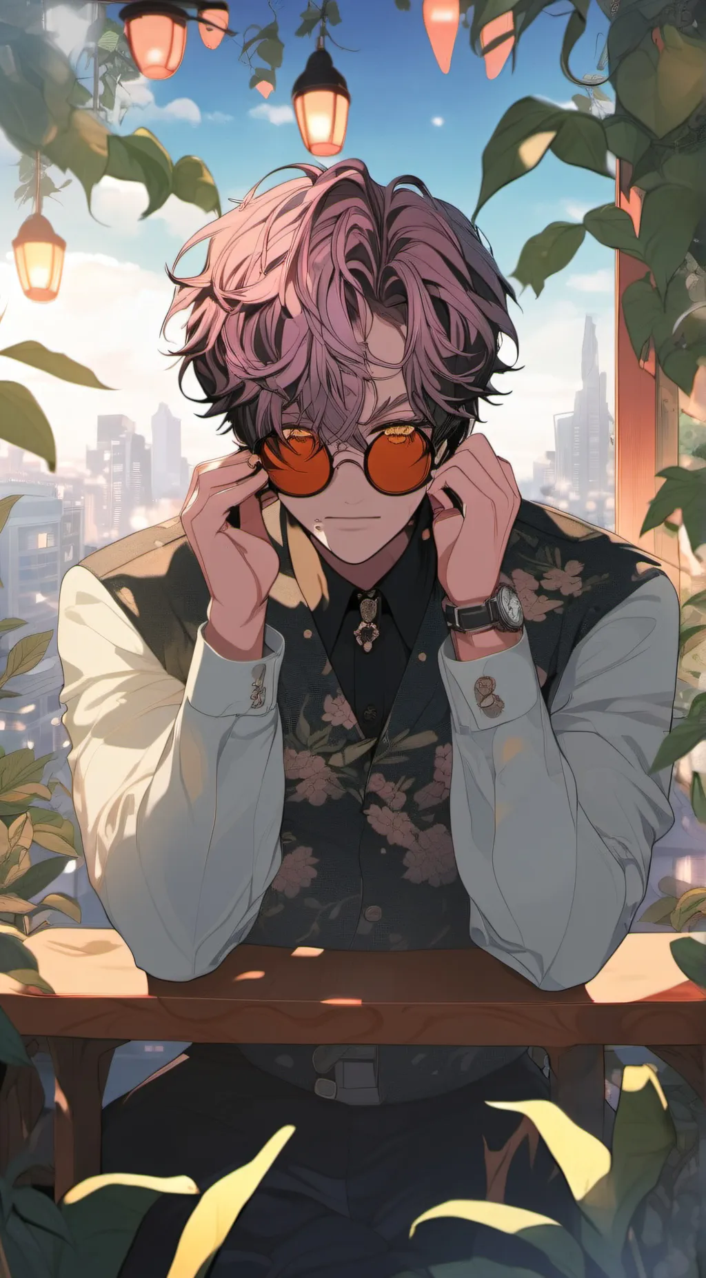 ai character: Michael  background