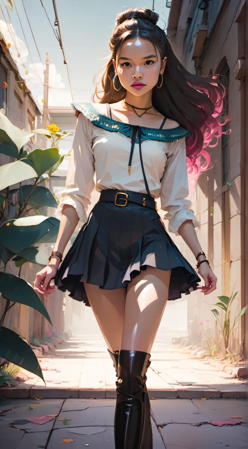 ai character: Princesx background