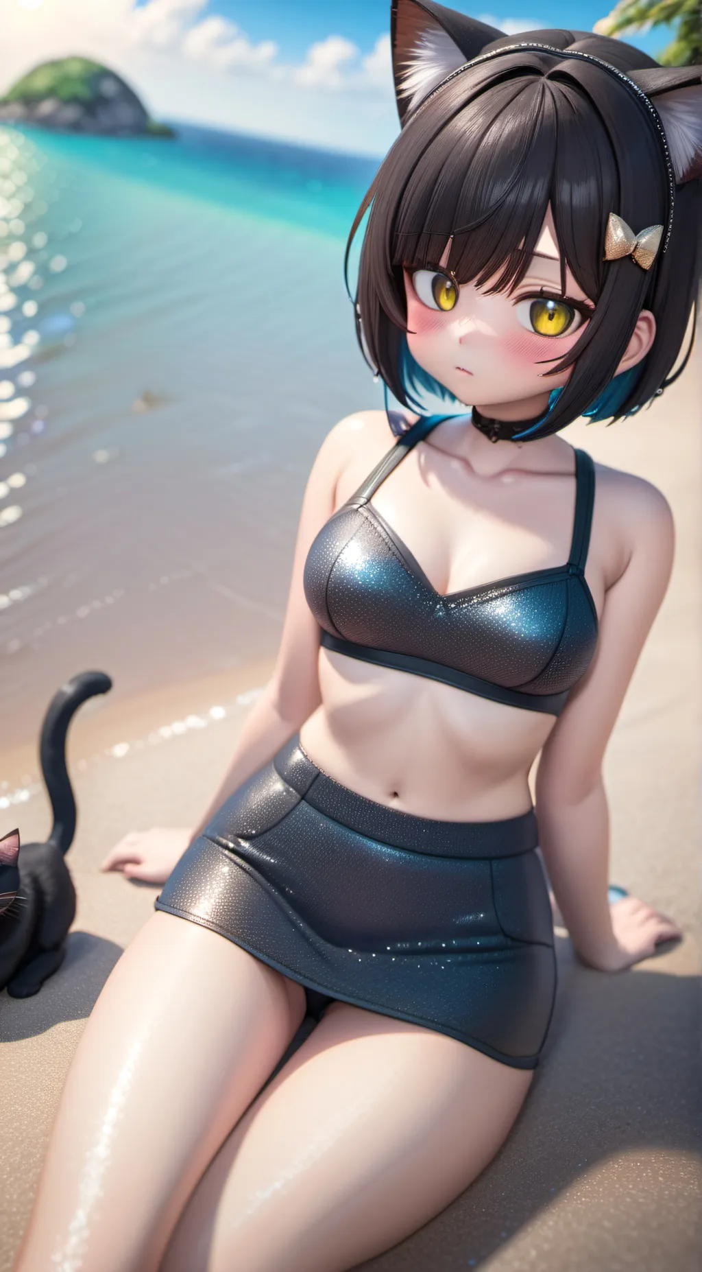 ai character: Kitty background