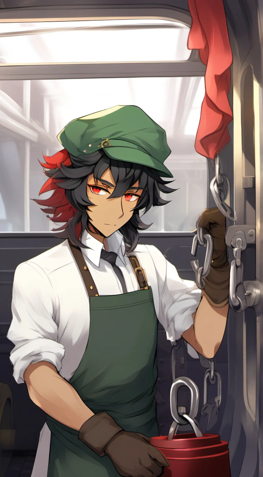 ai character: Shadow background