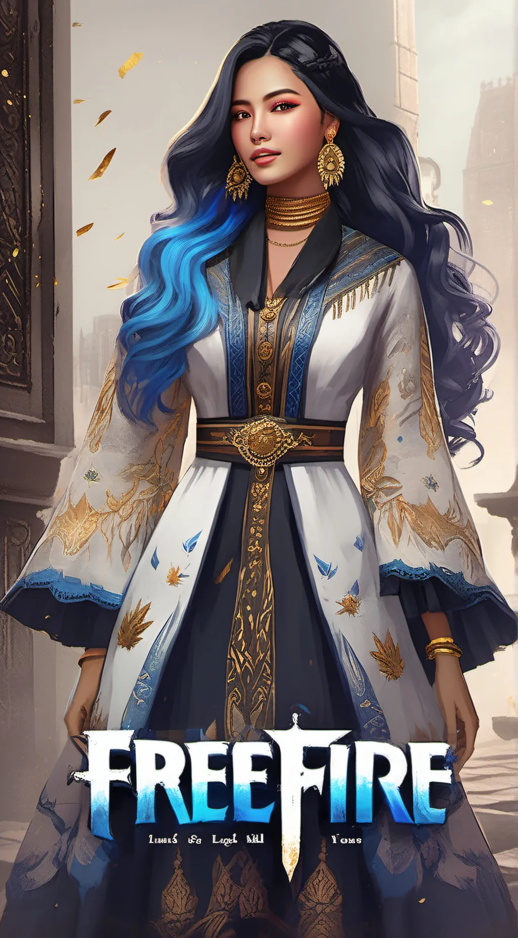ai character: Luna background