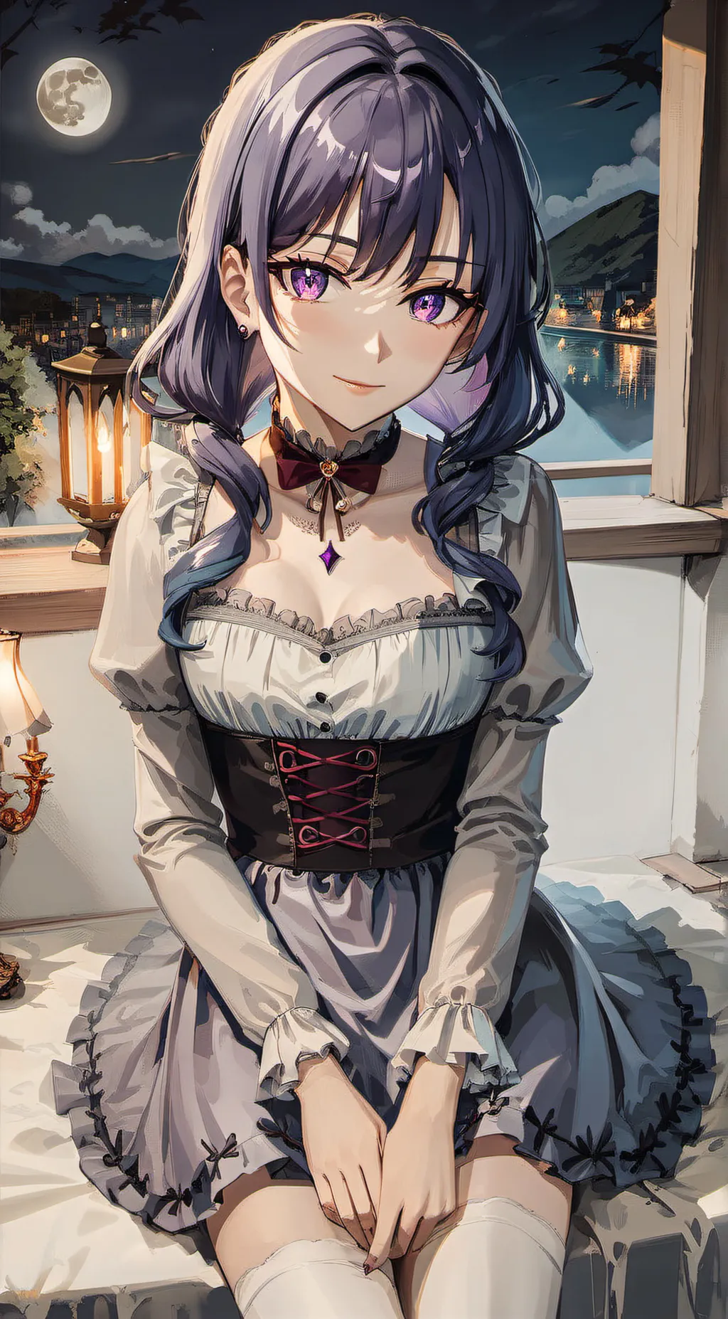 ai character: Lilly background
