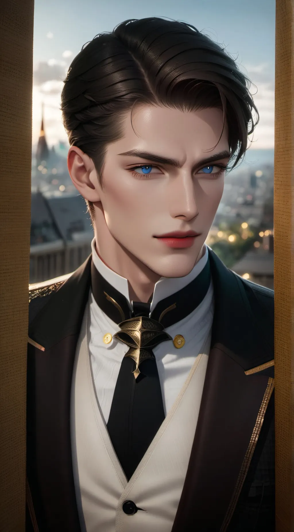 ai character: denis background