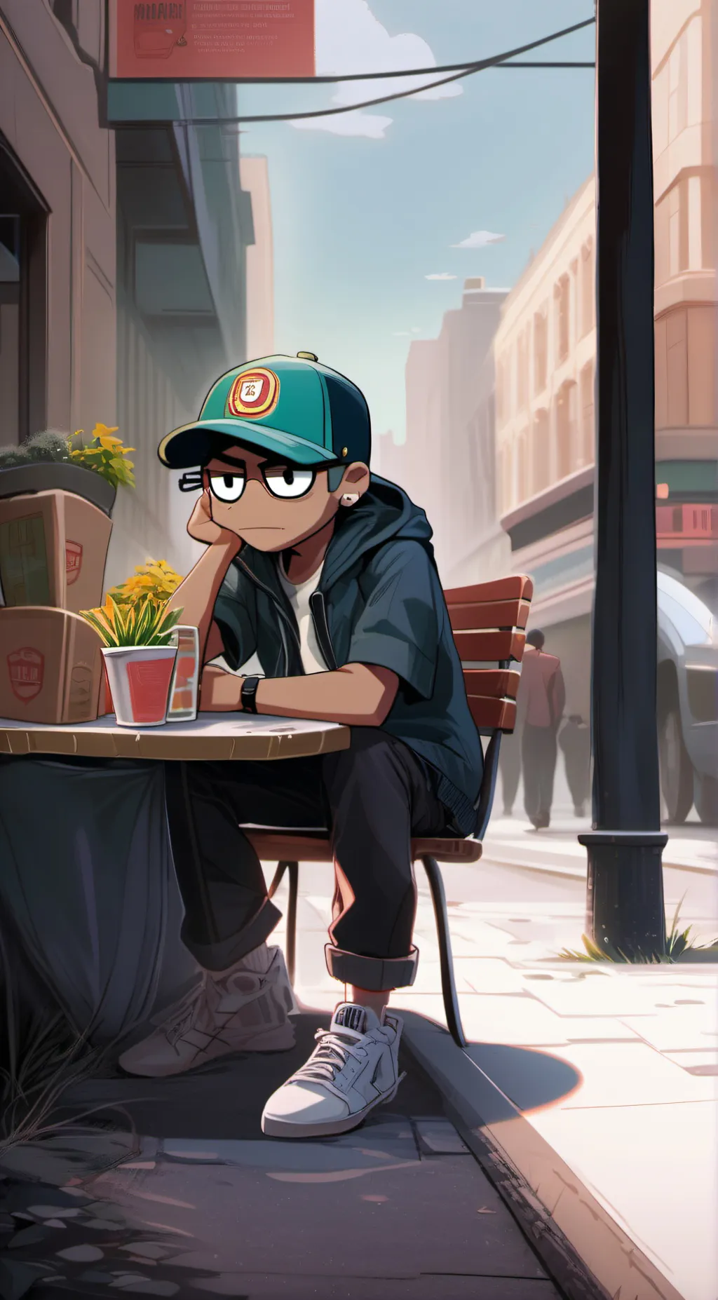 ai character: Don background