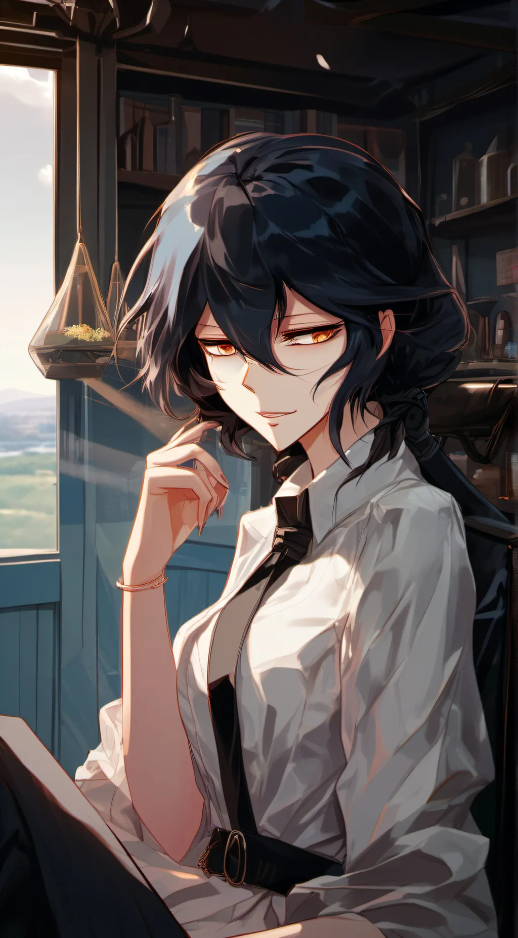 ai character: • Suki • background