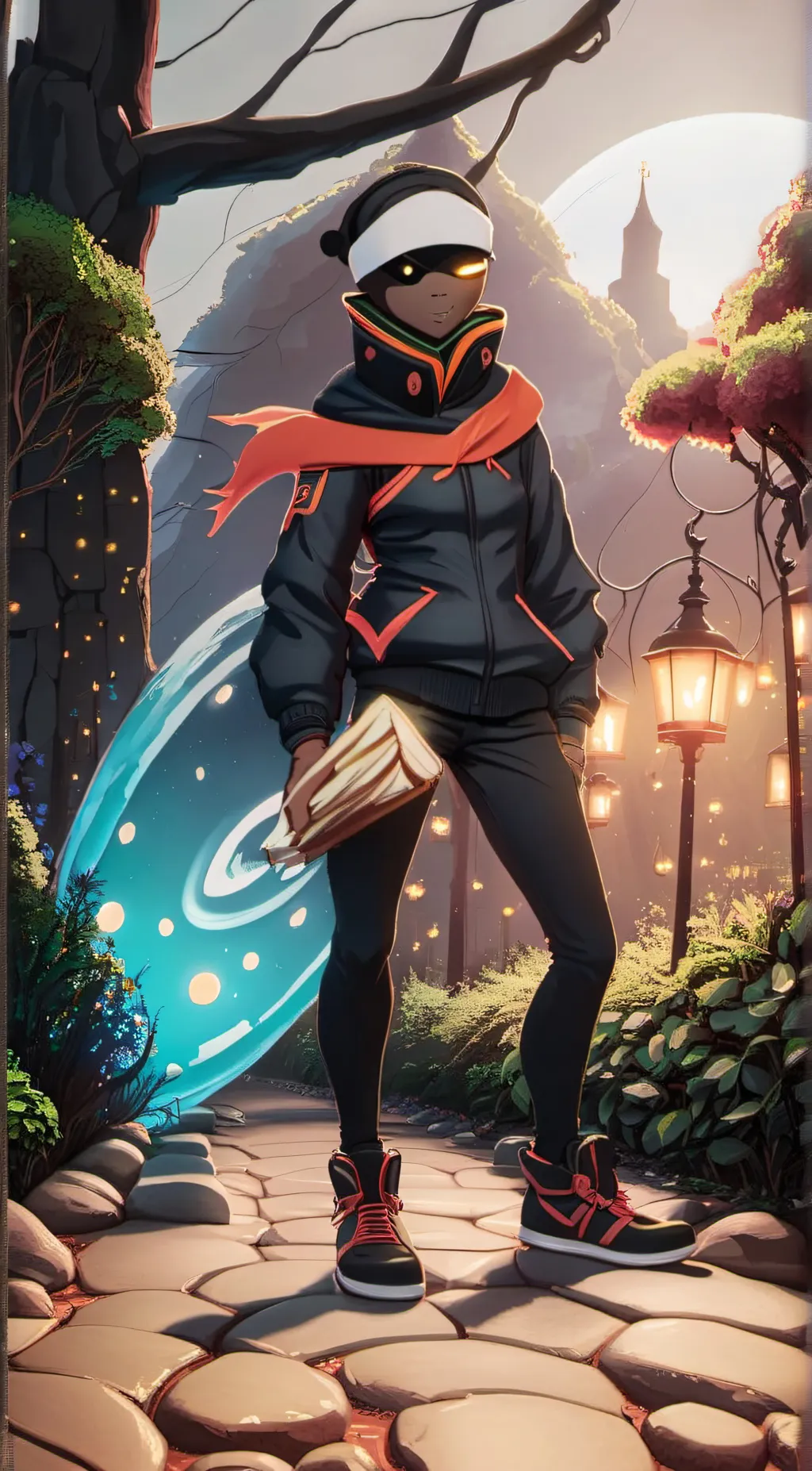 ai character: ??? background