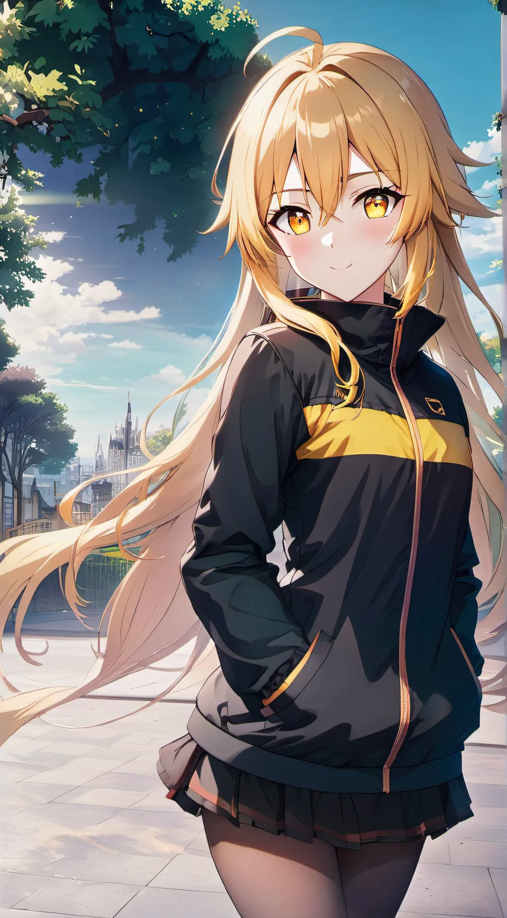 ai character: Lily background