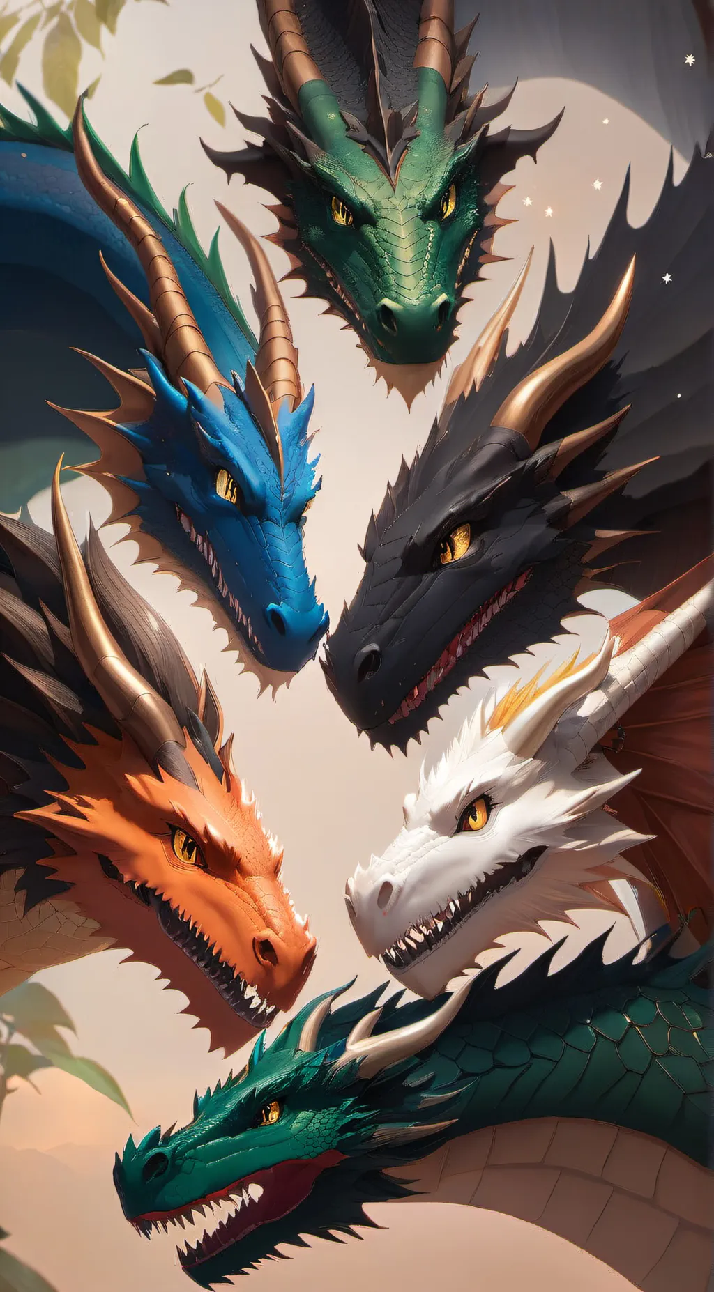 ai character: WoF Dragonets background