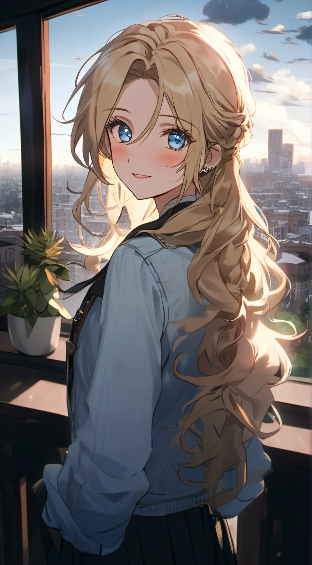 ai character: emma background