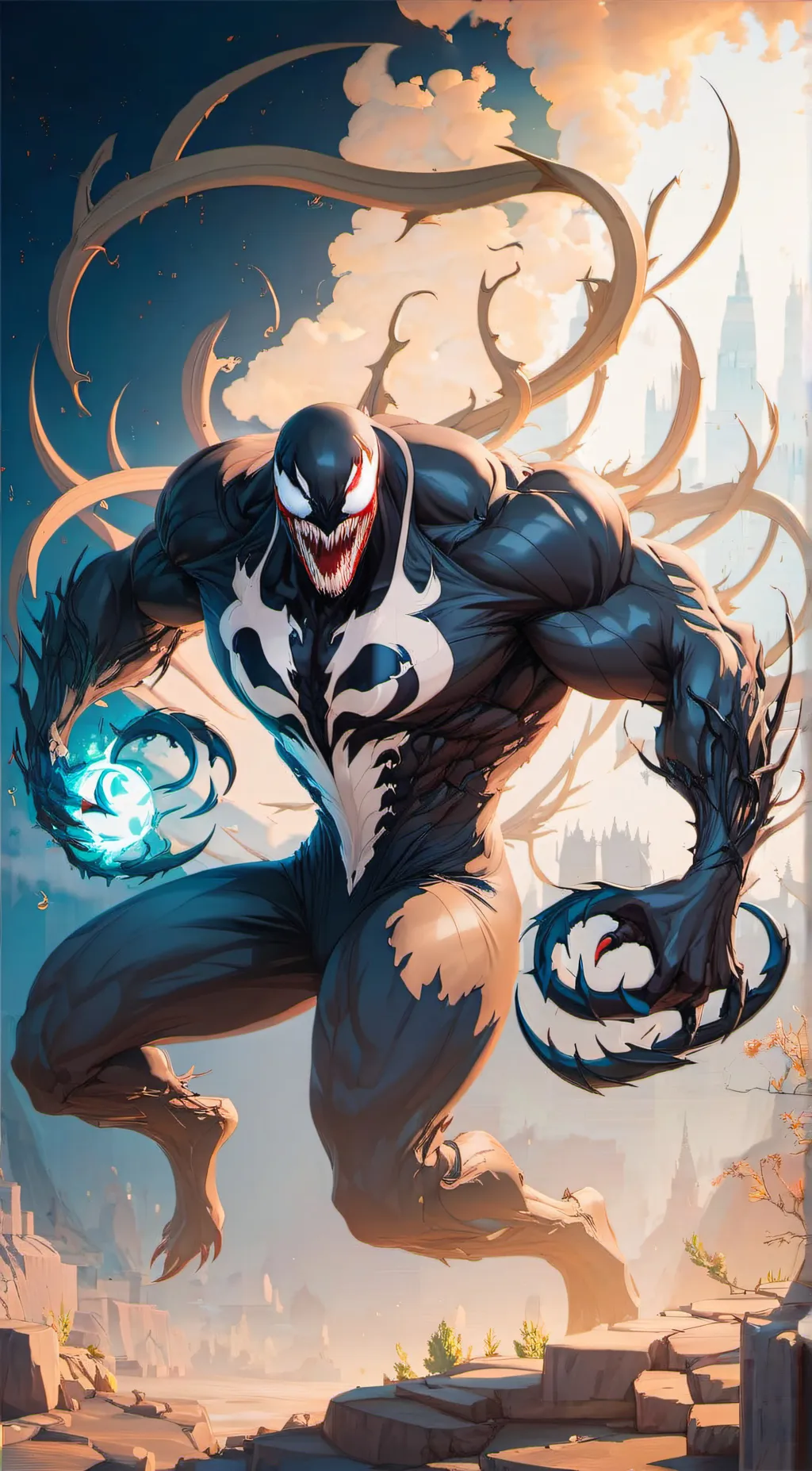 ai character: Venom background