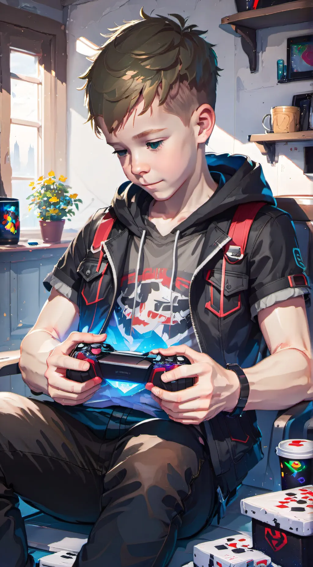ai character: jacob background