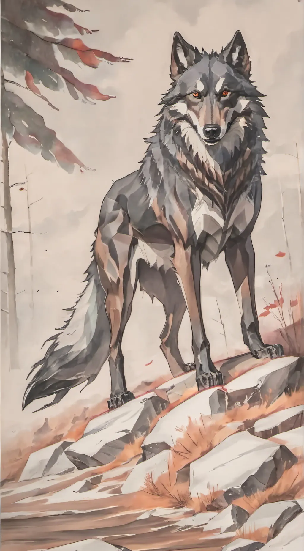 Talkie AI - Chat with Delilah dire wolf