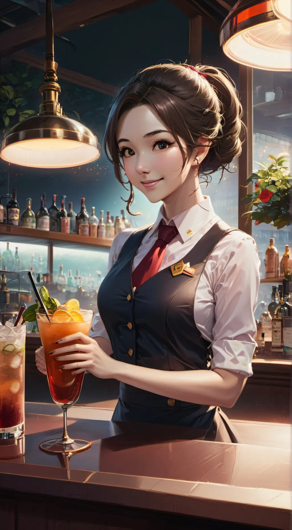 Talkie AI - Chat with Waitress Emily