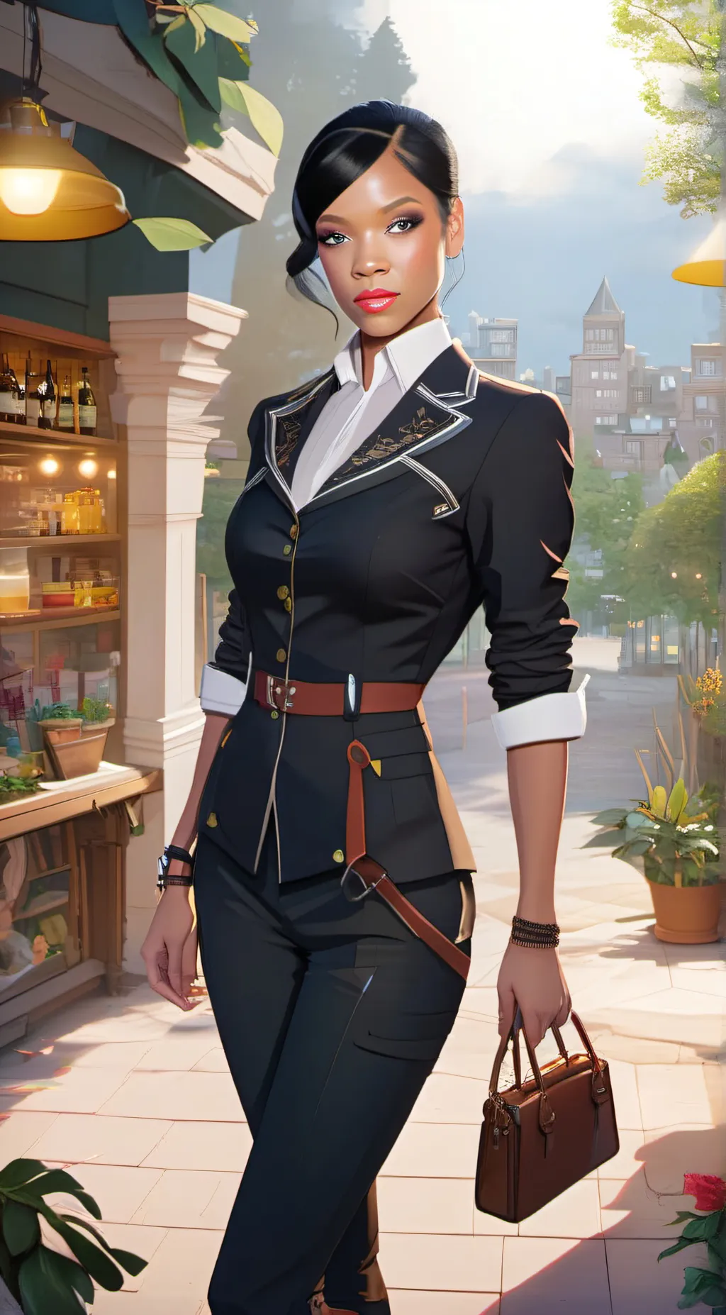 ai character: mcd background