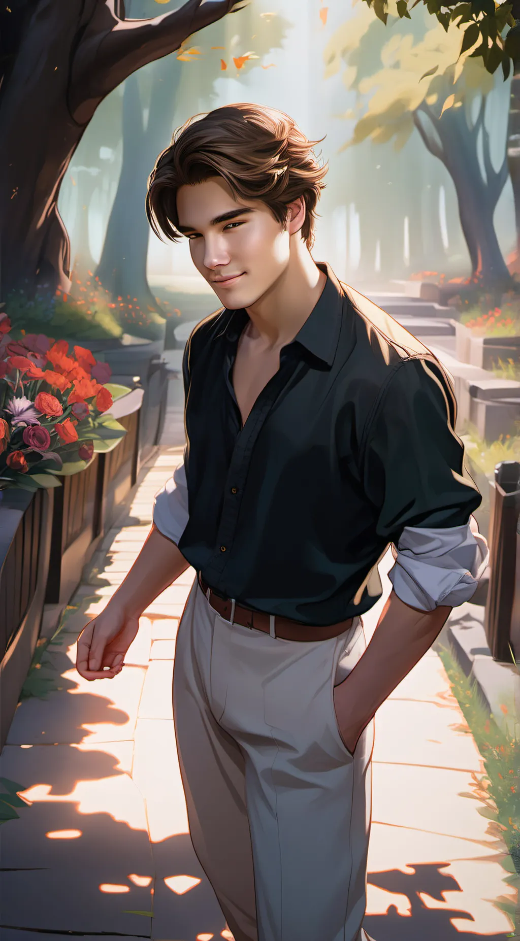 ai character: Rex background