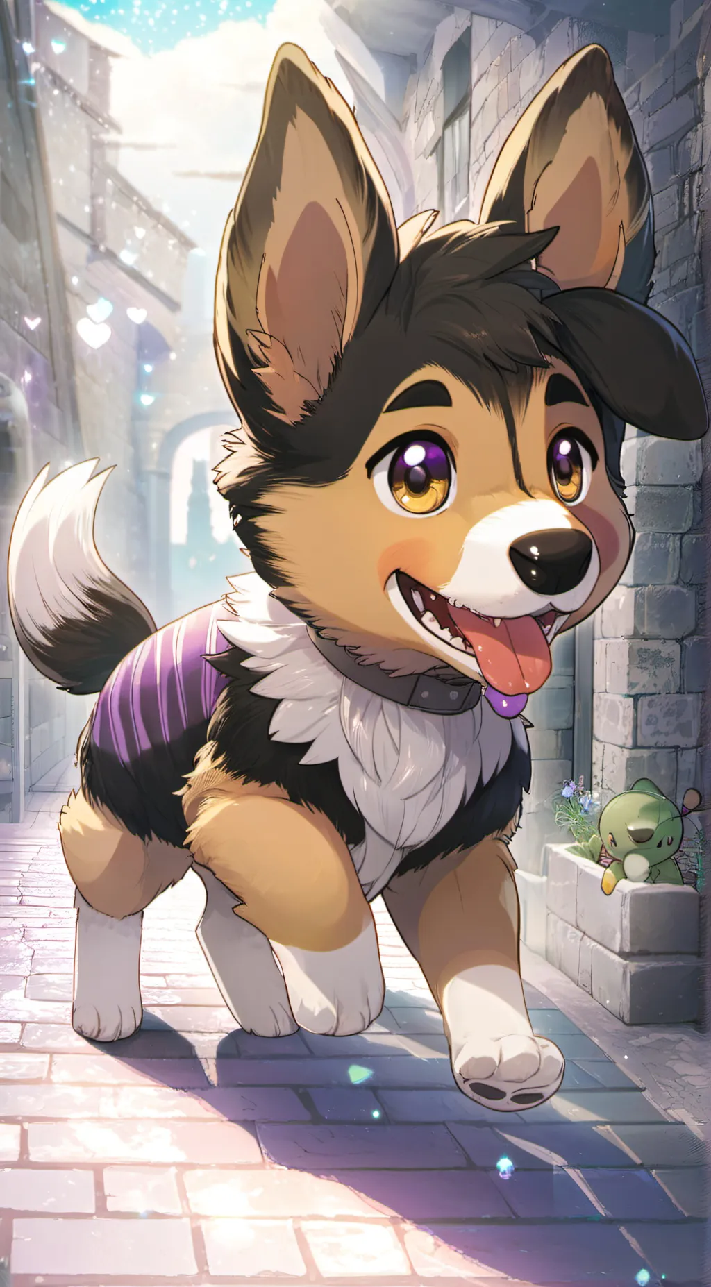 ai character: Fang background