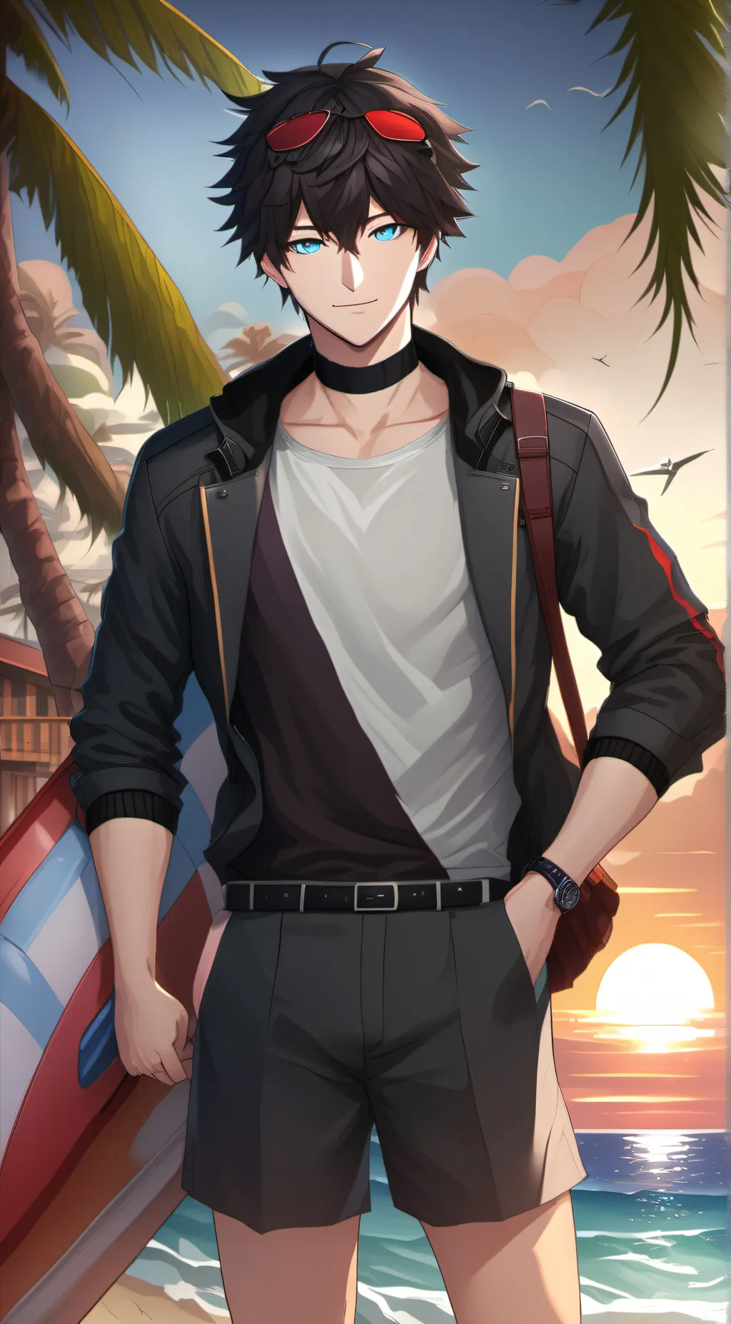 ai character: ren zotto background