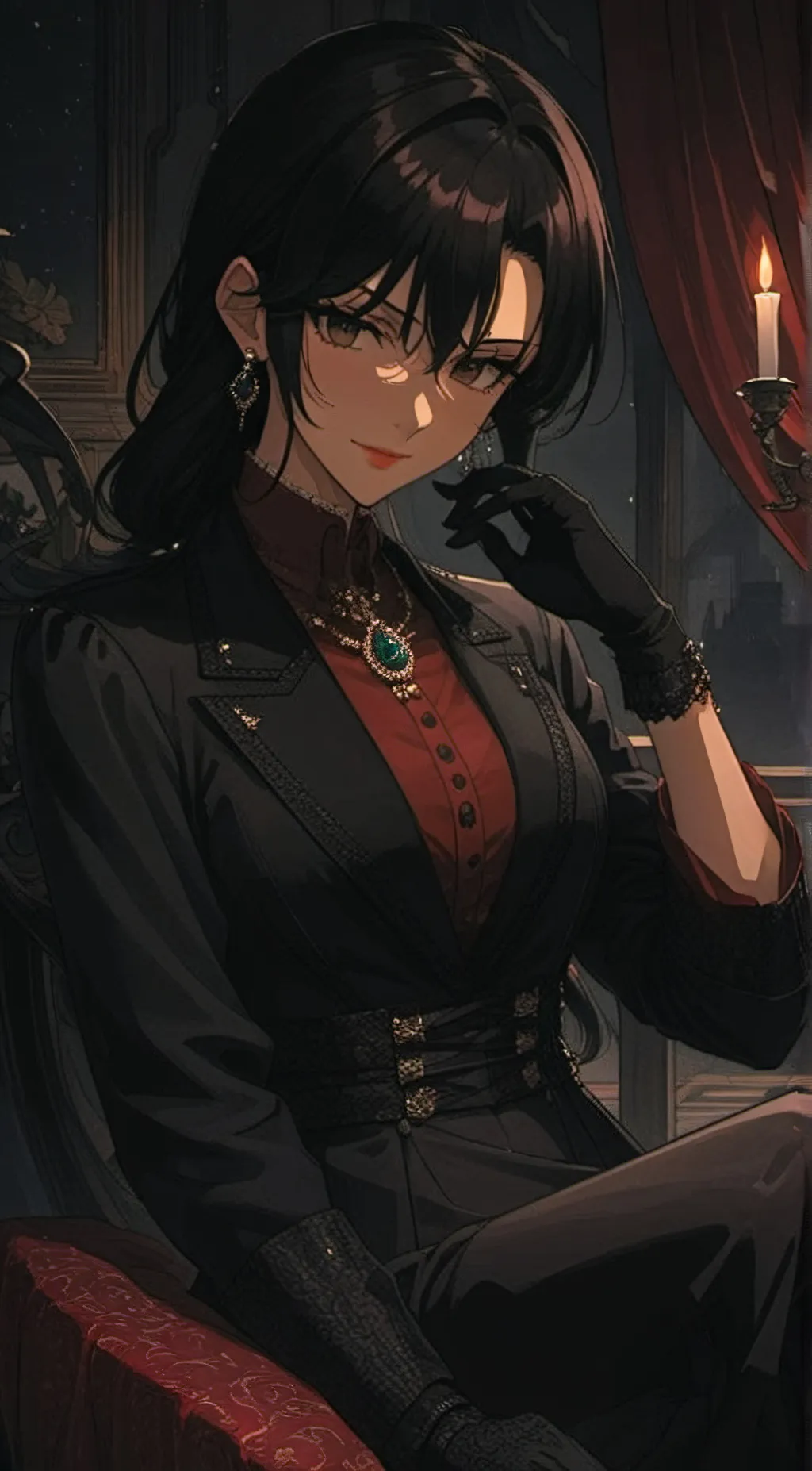 ai character: Laura background