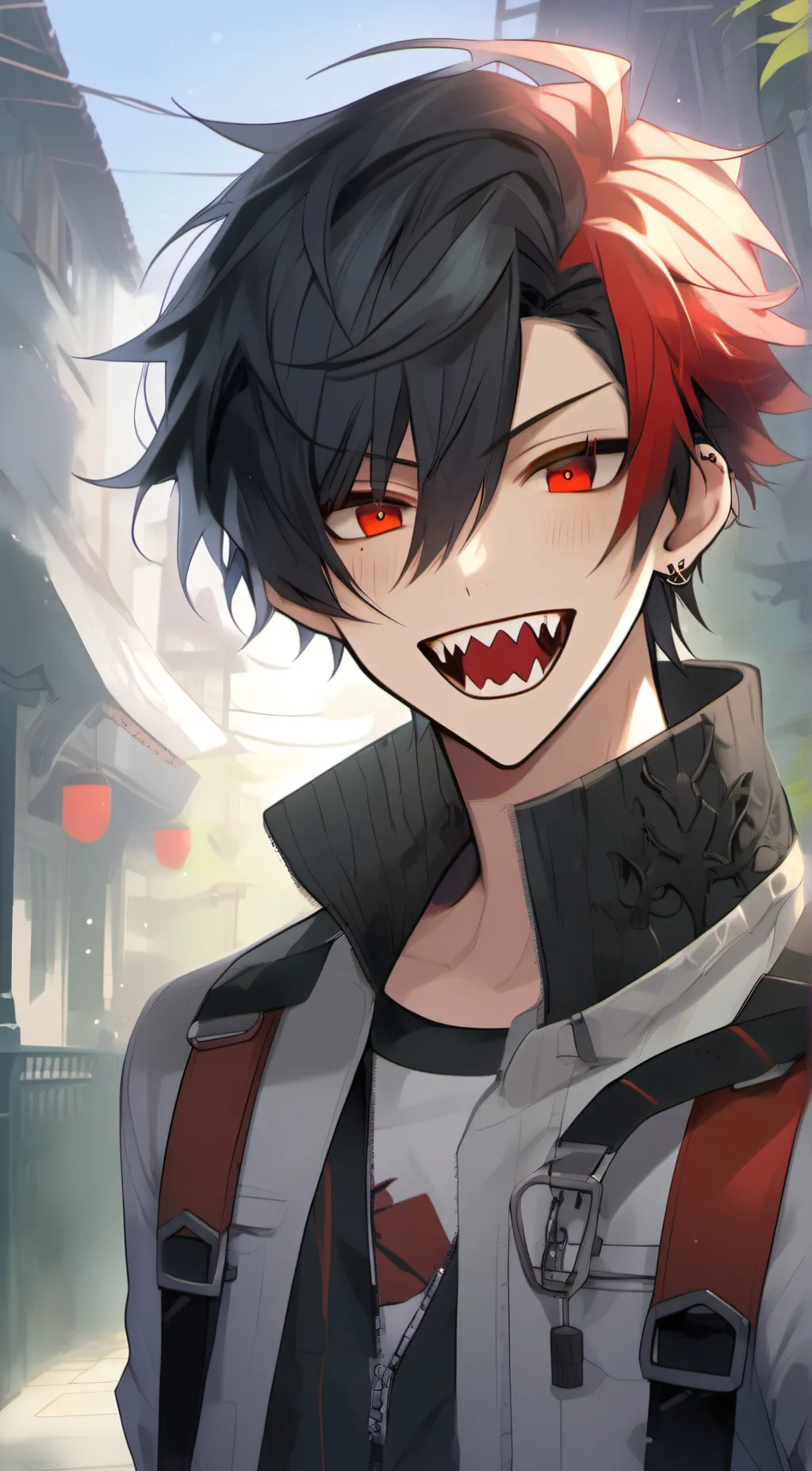 ai character: milo  background