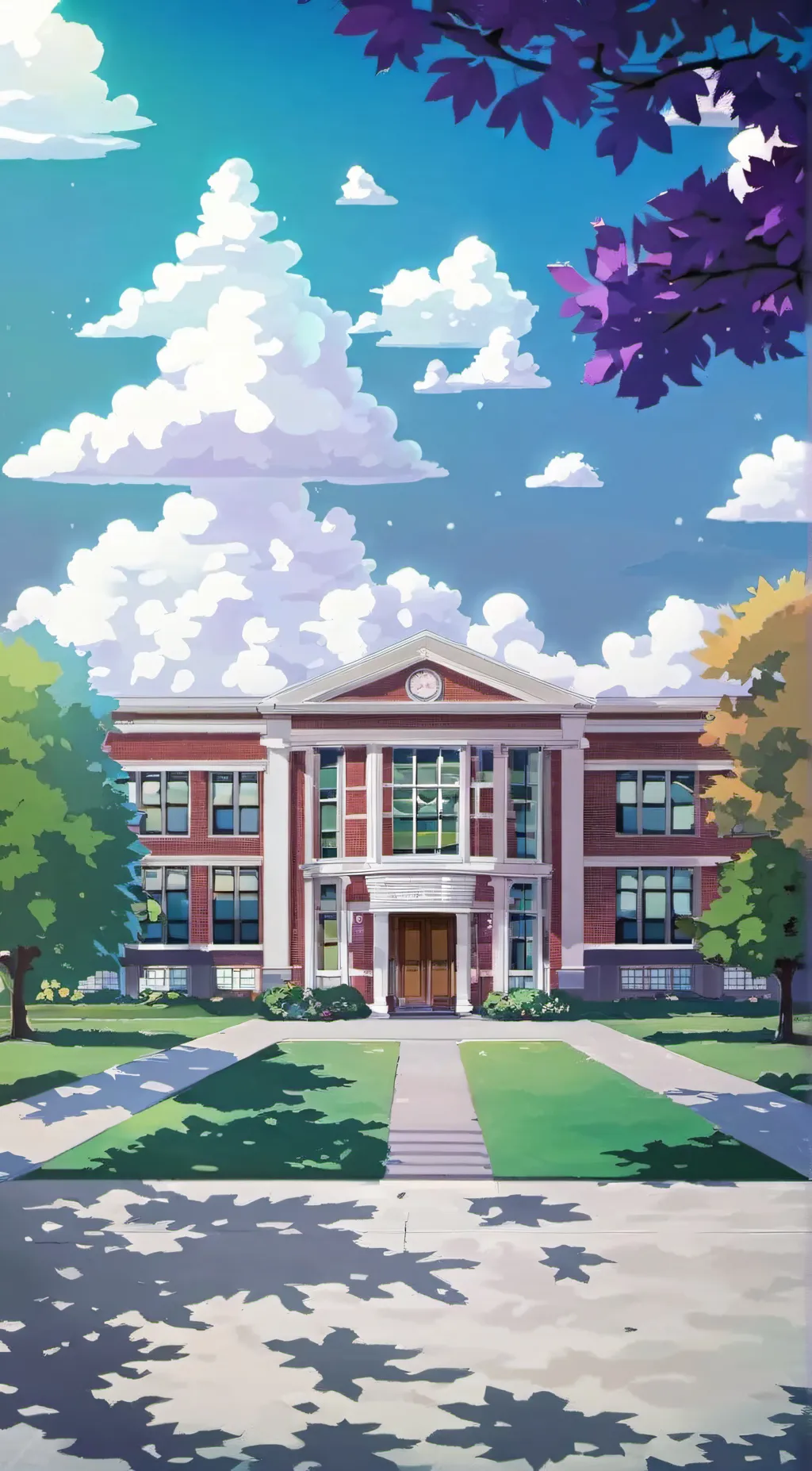 ai character: Aldera junior high background