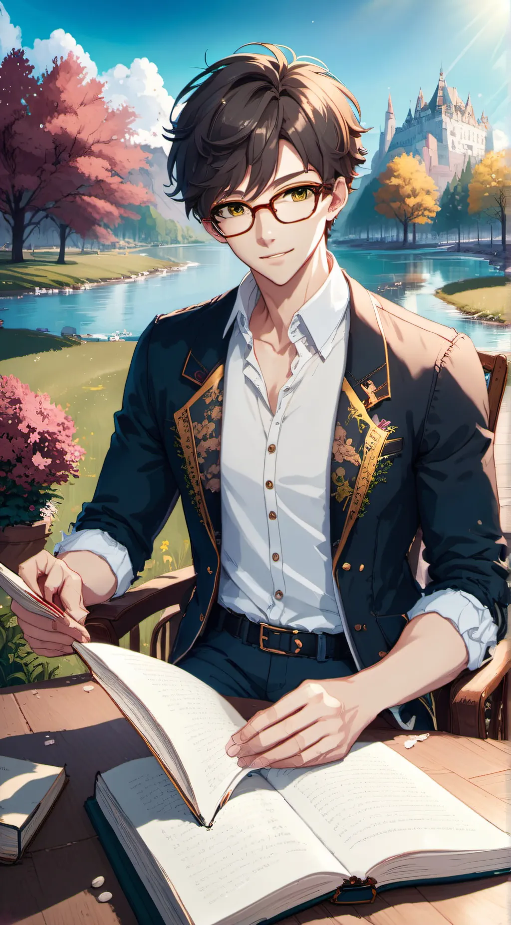 ai character: jake background