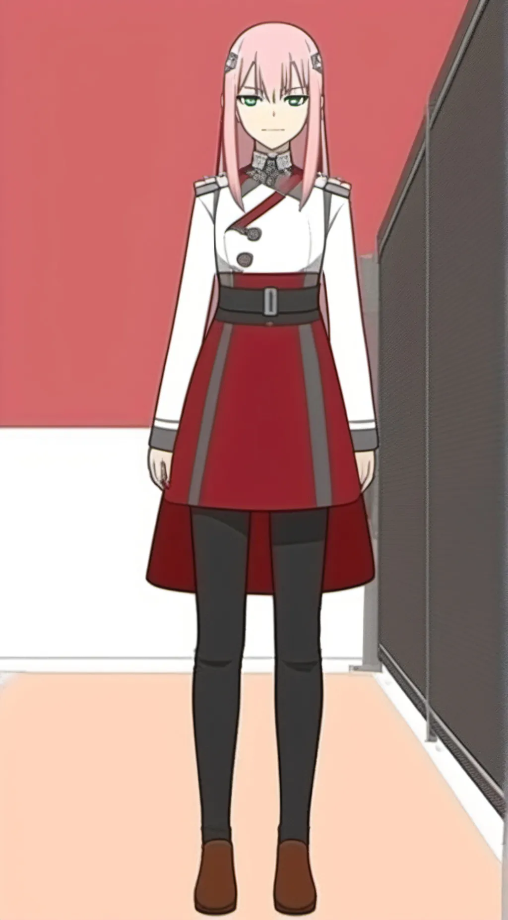 ai character: Zero Two background
