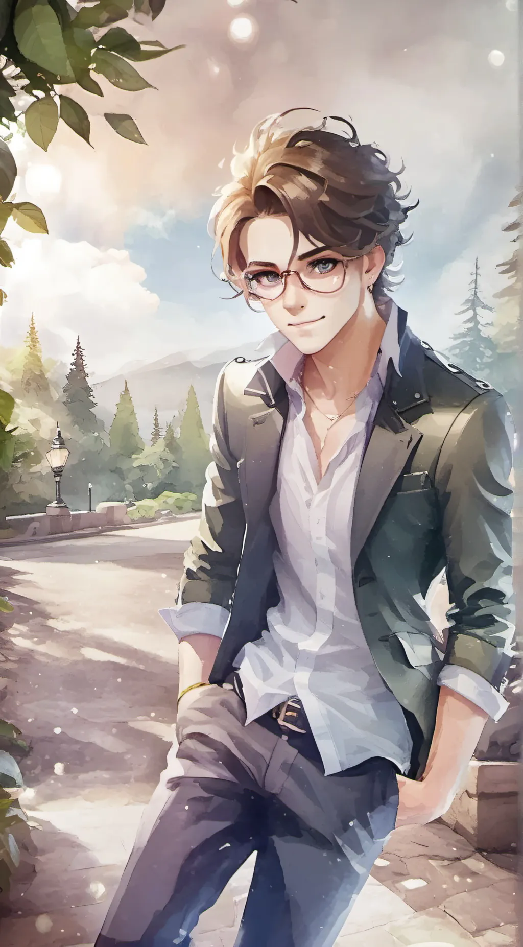 ai character: Nathan  background