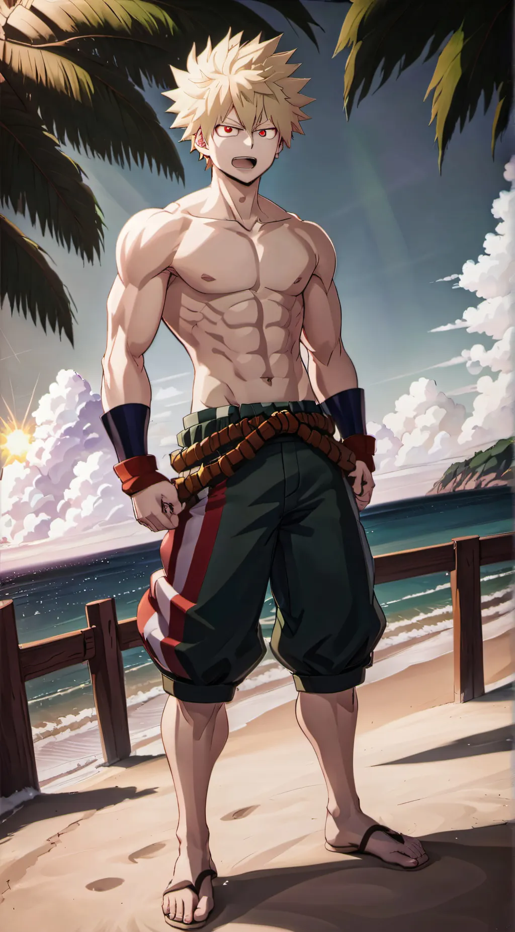 ai character: 💋 ~Bakugou~ 💋 background