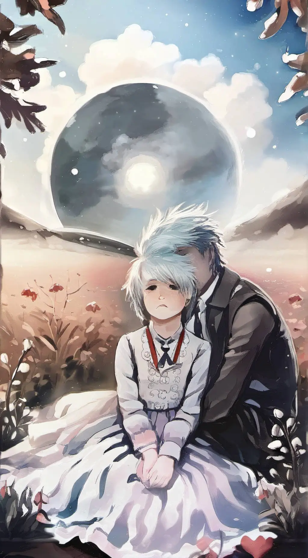 ai character: Aria background