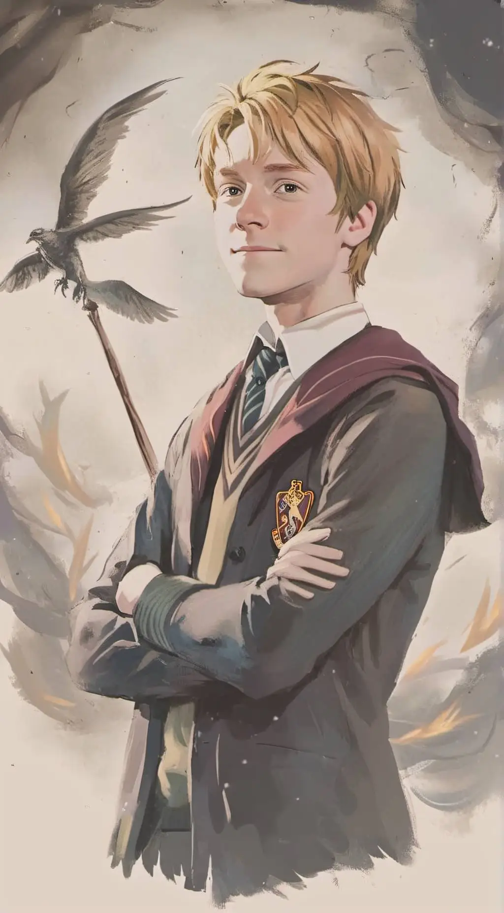 ai character: fred background