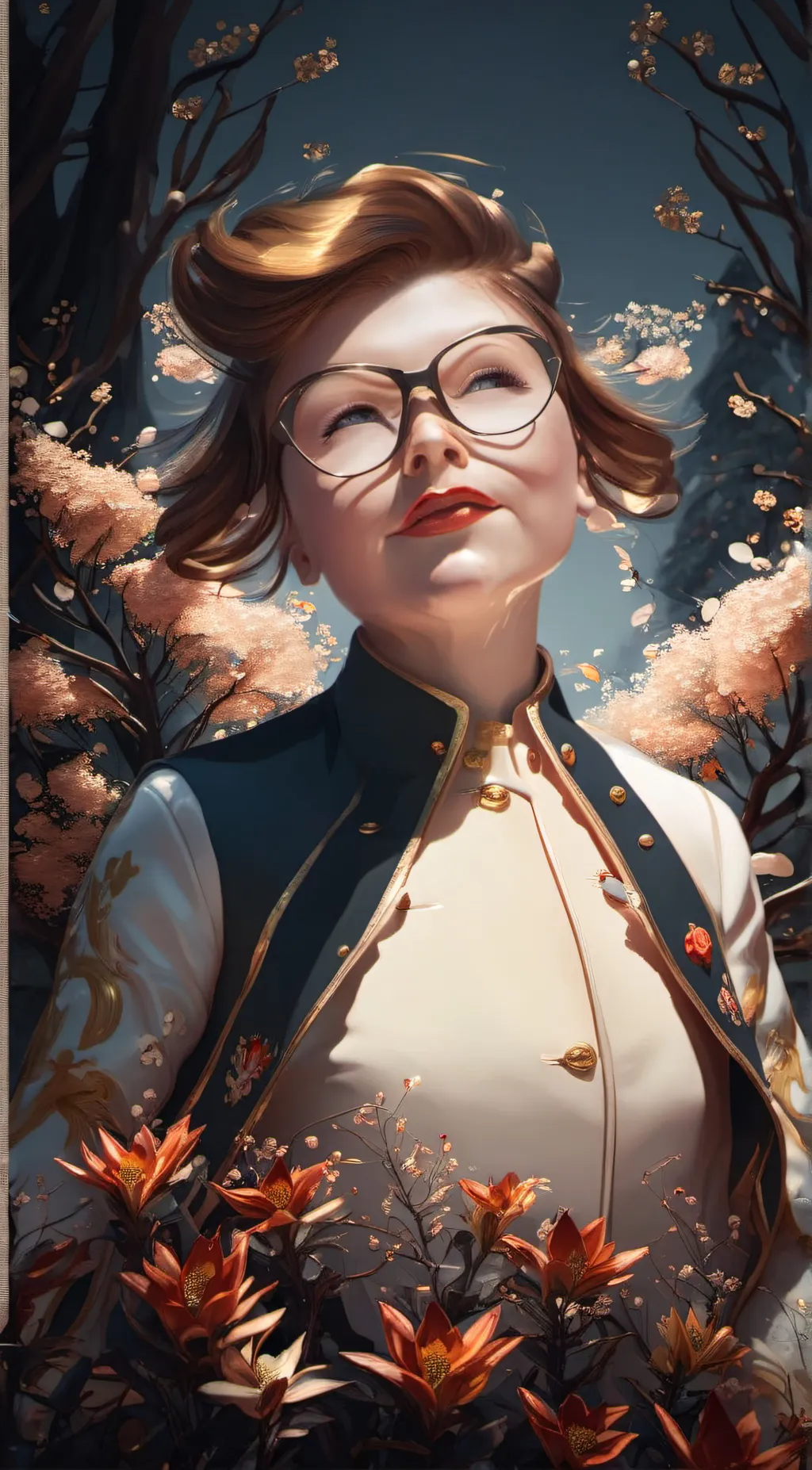 ai character: Janet  background