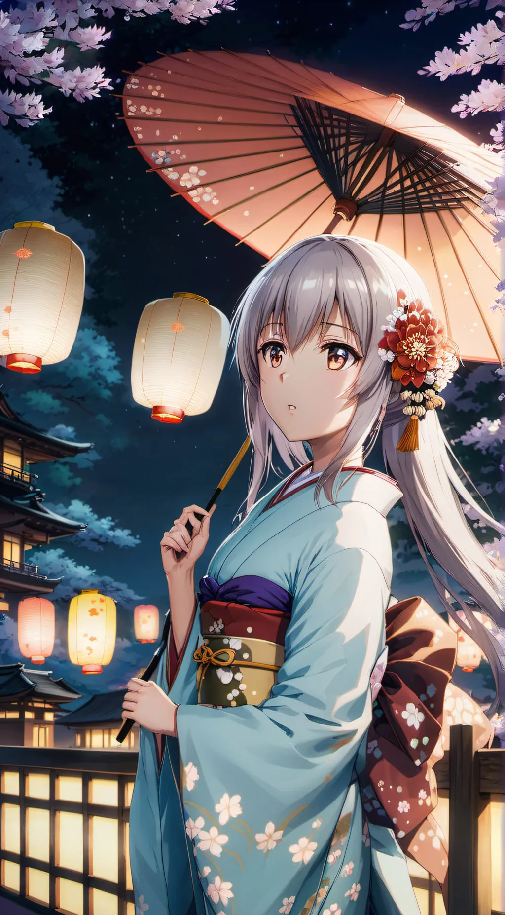 ai character: Kanna background