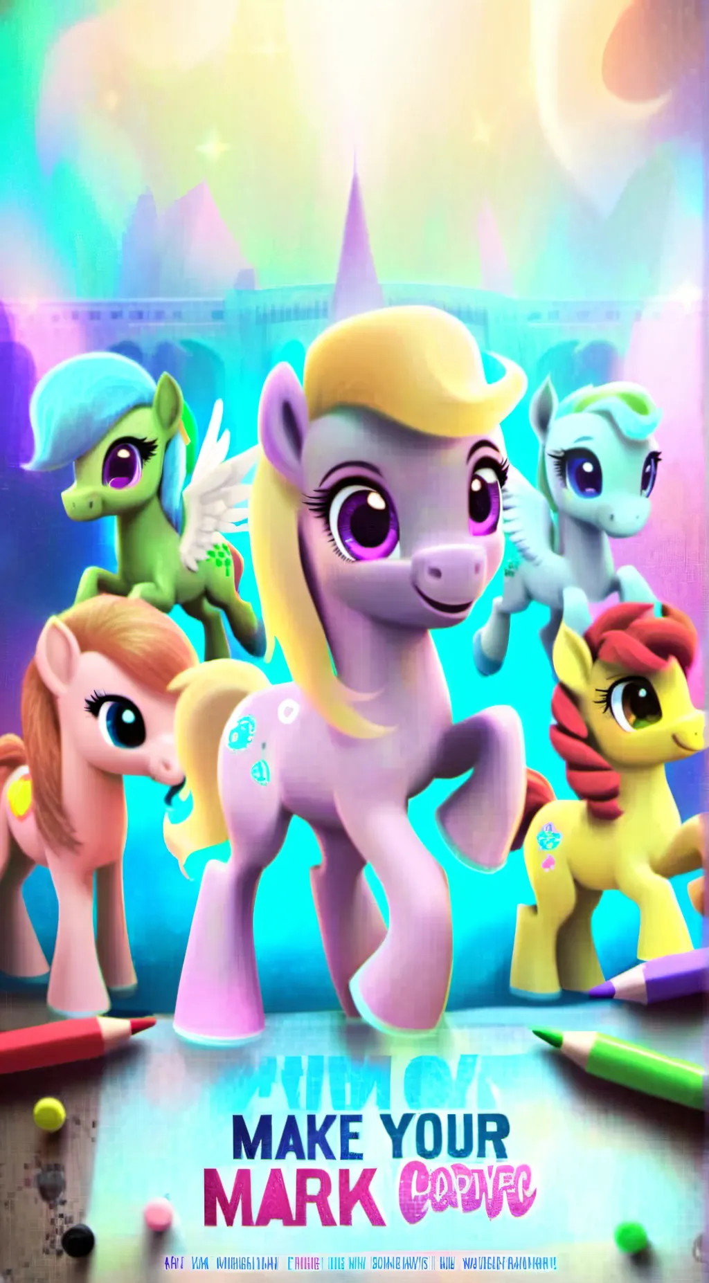 ai character: MLP make your Mark background