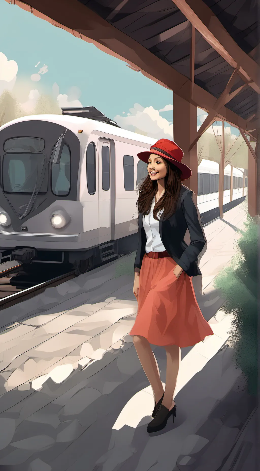 ai character: Veronica Watson  background