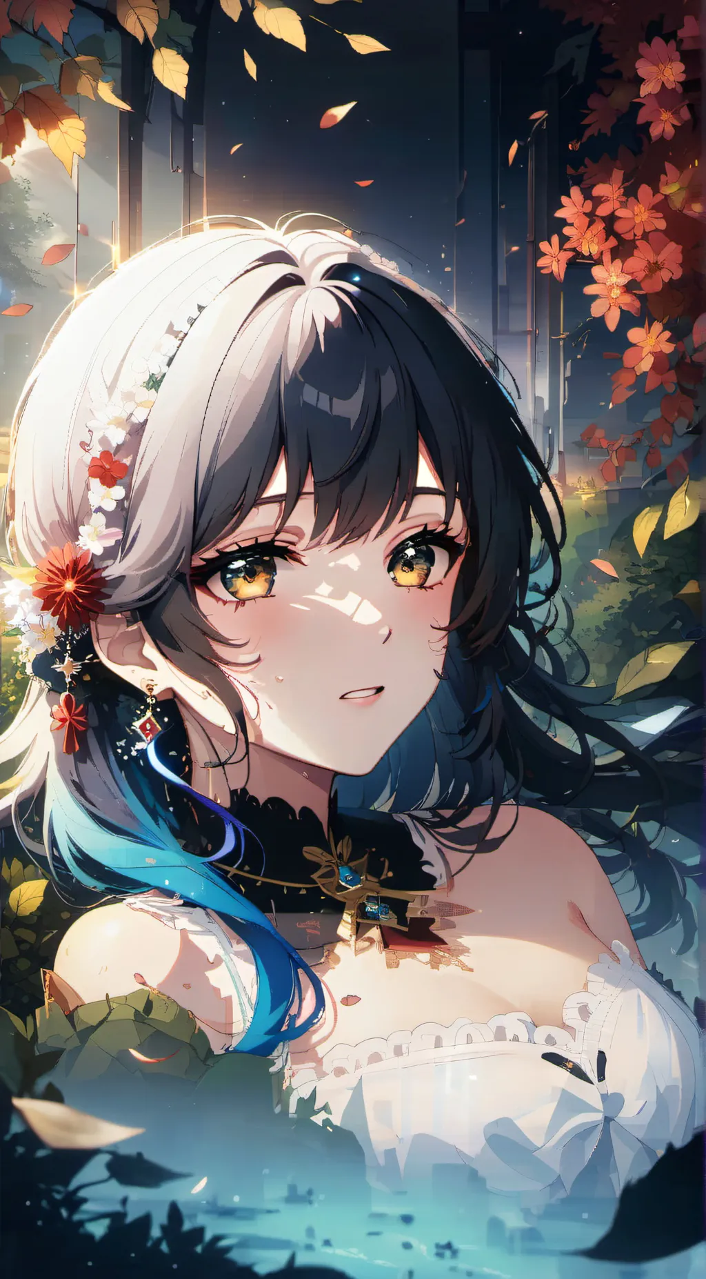 ai character: helene  background