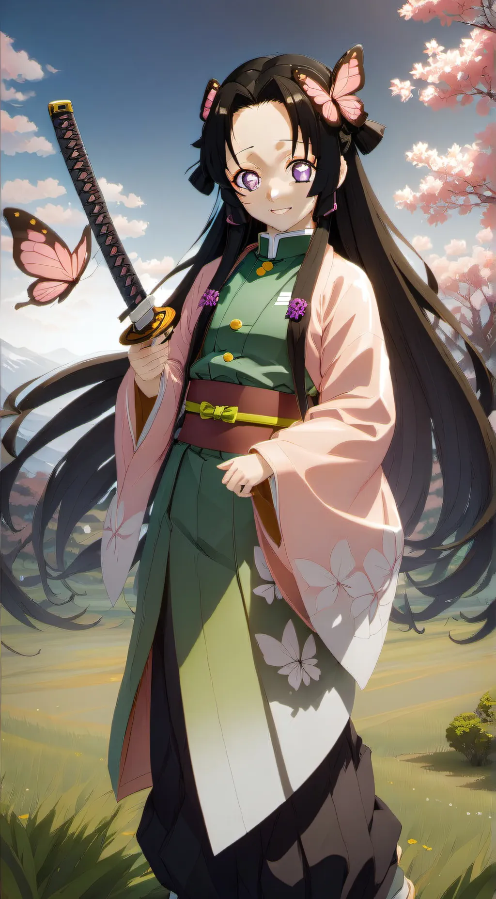 ai character: Kanae Kocho background